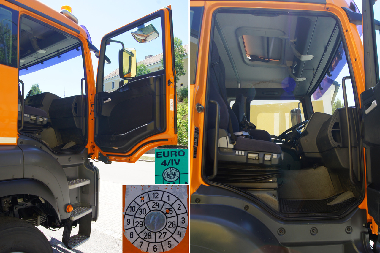Camião basculante, Camião grua MAN TGA 18.360 BL 4x4/Euro4/TÜV/HIAB 111 korbfähig/MULTILIFT/Winterdienst: foto 8