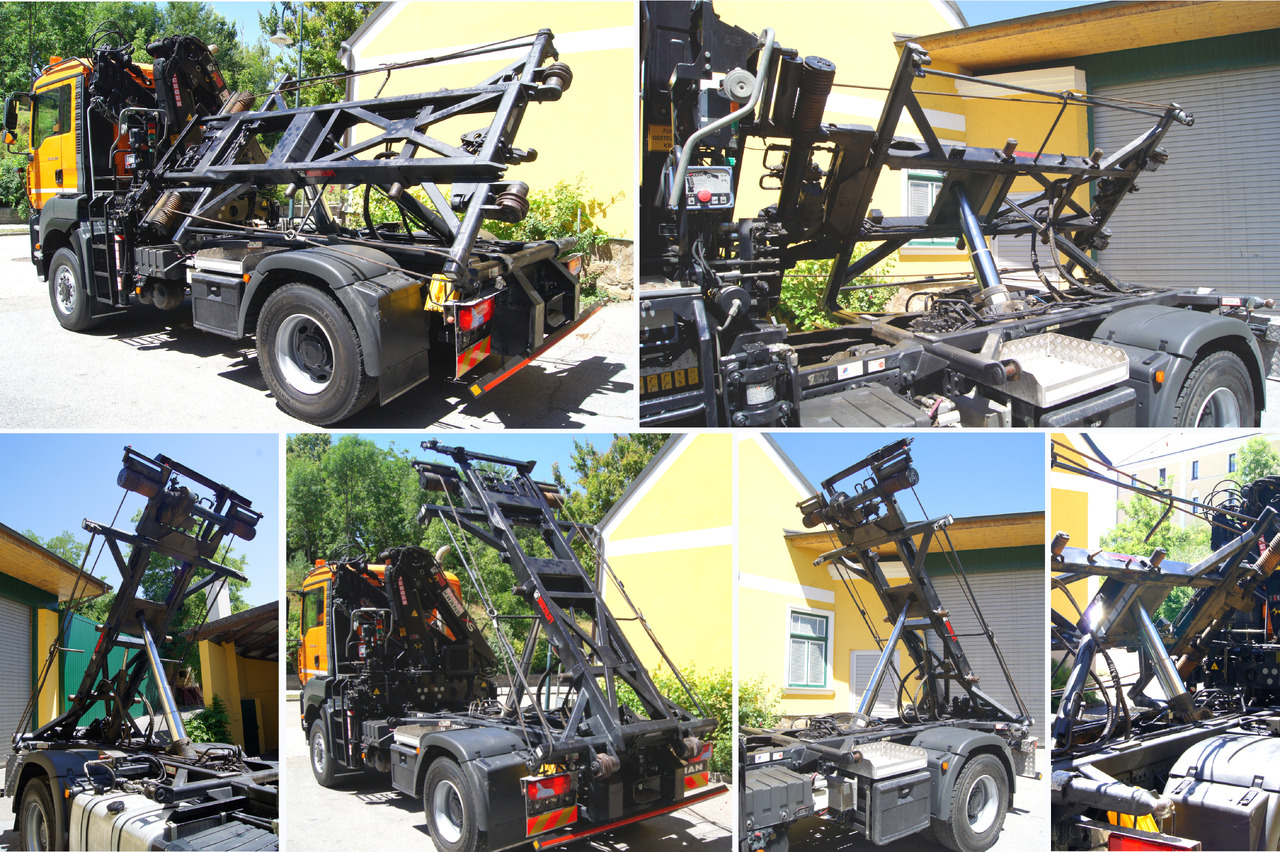 Camião basculante, Camião grua MAN TGA 18.360 BL 4x4/Euro4/TÜV/HIAB 111 korbfähig/MULTILIFT/Winterdienst: foto 13