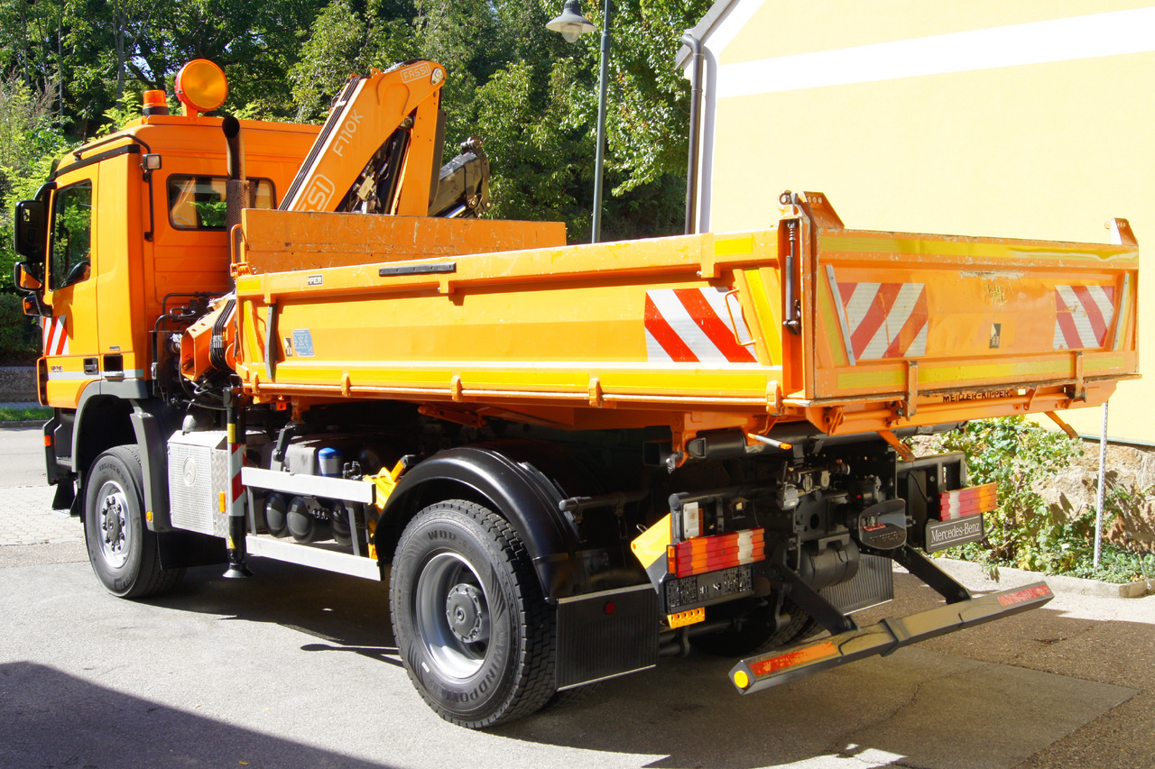 MERCEDES-BENZ ACTROS 1836 /4x4/TÜV/FASSI 110/MEILLER/Winterdienst/Wechselsystem - Camião basculante, Camião grua: foto 3 MERCEDES-BENZ ACTROS 1836 /4x4/TÜV/FASSI 110/MEILLER/Winterdienst/Wechselsystem - Camião basculante, Camião grua: foto 3