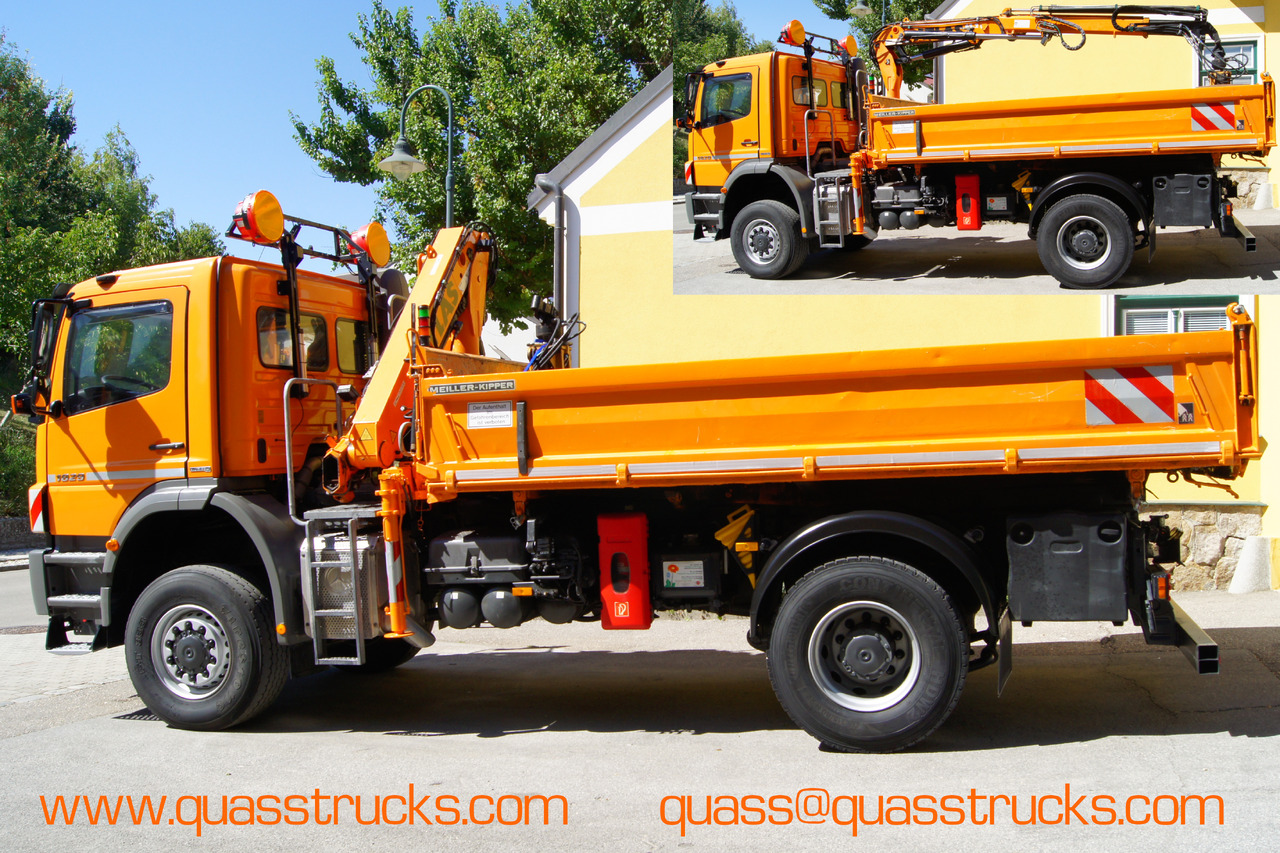 MERCEDES-BENZ AXOR 1829 4x4/EURO 5/ATLAS 65.2/MEILLER/Winterdienst - Camião grua: foto 3 MERCEDES-BENZ AXOR 1829 4x4/EURO 5/ATLAS 65.2/MEILLER/Winterdienst - Camião grua: foto 3