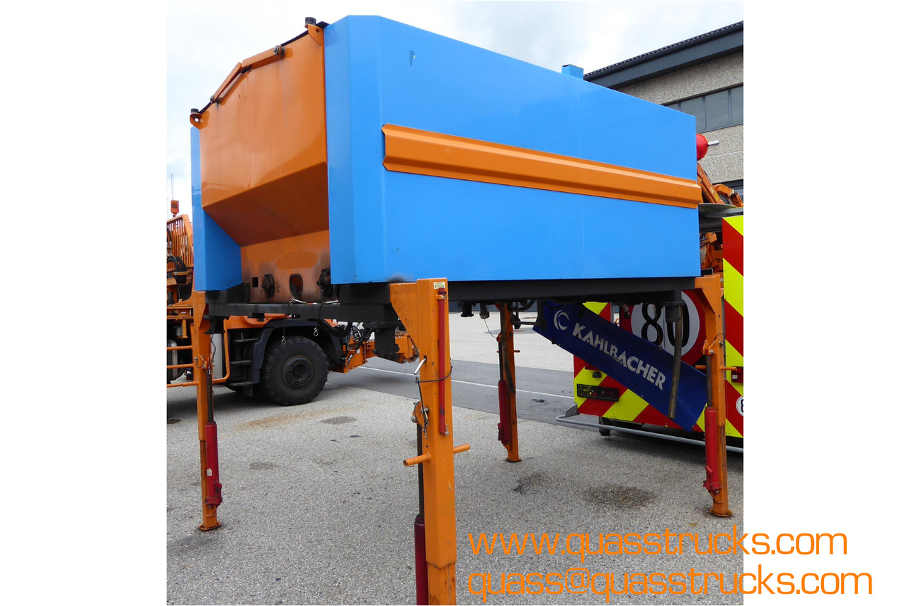 SPRINGER AS 280/Unimog U400 U500/4m³ Feuchtsalzstreuer/Salzstreuer/Streuer - Espalhador de areia/ Sal: foto 2 SPRINGER AS 280/Unimog U400 U500/4m³ Feuchtsalzstreuer/Salzstreuer/Streuer - Espalhador de areia/ Sal: foto 2