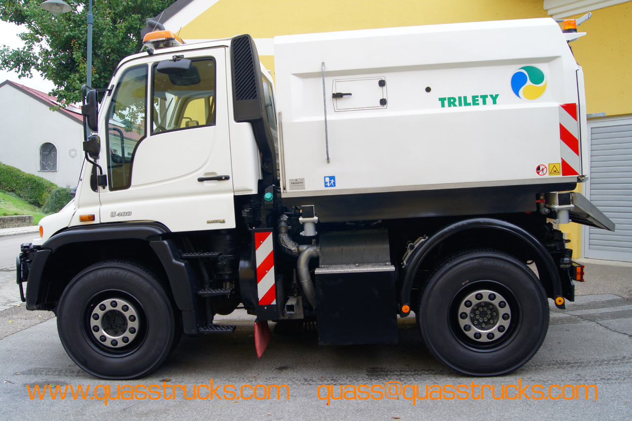 UNIMOG Unimog U400 + TRILETY Kehrmaschine/TÜV/EUR4/Leistungshydraulik - Varredora urbana: foto 3 UNIMOG Unimog U400 + TRILETY Kehrmaschine/TÜV/EUR4/Leistungshydraulik - Varredora urbana: foto 3