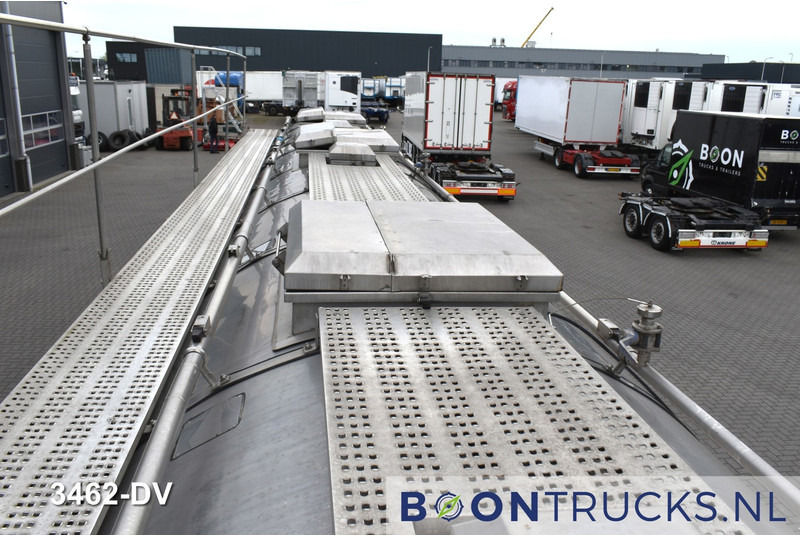 Burg BPO 12-27 Z TANK | 32,7 M³ * 3 COMP. * FOOD * STAINLESS STEEL * APK 05-2025 - Semi-reboque cisterna: foto 2 Burg BPO 12-27 Z TANK | 32,7 M³ * 3 COMP. * FOOD * STAINLESS STEEL * APK 05-2025 - Semi-reboque cisterna: foto 2
