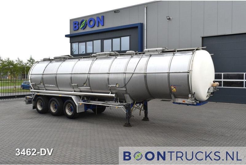 Burg BPO 12-27 Z TANK | 32,7 M³ * 3 COMP. * FOOD * STAINLESS STEEL * APK 05-2025 - Semi-reboque cisterna: foto 4 Burg BPO 12-27 Z TANK | 32,7 M³ * 3 COMP. * FOOD * STAINLESS STEEL * APK 05-2025 - Semi-reboque cisterna: foto 4