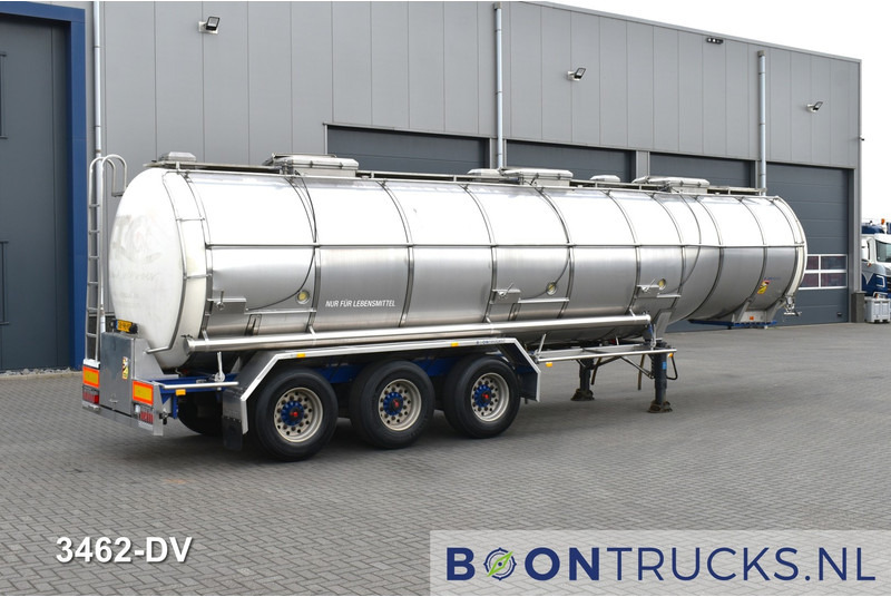 Burg BPO 12-27 Z TANK | 32,7 M³ * 3 COMP. * FOOD * STAINLESS STEEL * APK 05-2025 - Semi-reboque cisterna: foto 1 Burg BPO 12-27 Z TANK | 32,7 M³ * 3 COMP. * FOOD * STAINLESS STEEL * APK 05-2025 - Semi-reboque cisterna: foto 1