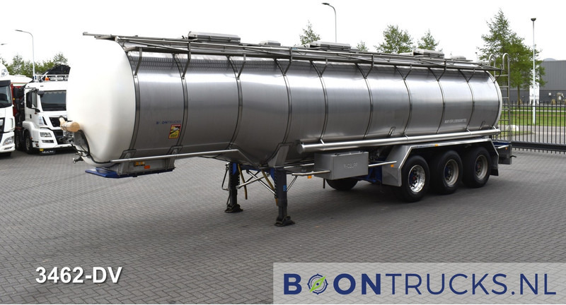Burg BPO 12-27 Z TANK | 32,7 M³ * 3 COMP. * FOOD * STAINLESS STEEL * APK 05-2025 - Semi-reboque cisterna: foto 5 Burg BPO 12-27 Z TANK | 32,7 M³ * 3 COMP. * FOOD * STAINLESS STEEL * APK 05-2025 - Semi-reboque cisterna: foto 5
