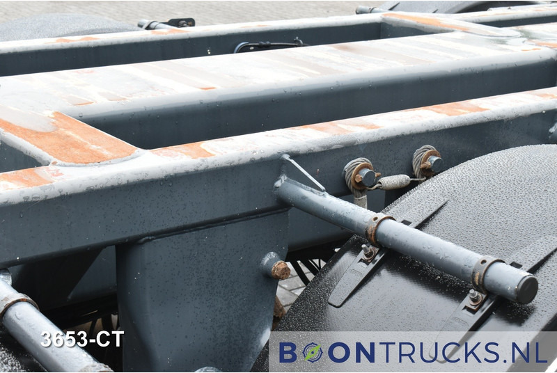 Semi-reboque transportador de contêineres/ Caixa móvel D-Tec CT-60-05D COMBITRAILER | 2x20-30-40-45ft HC * 3x STEERING * 3x LIFT AXLE * NL TRAILER: foto 13