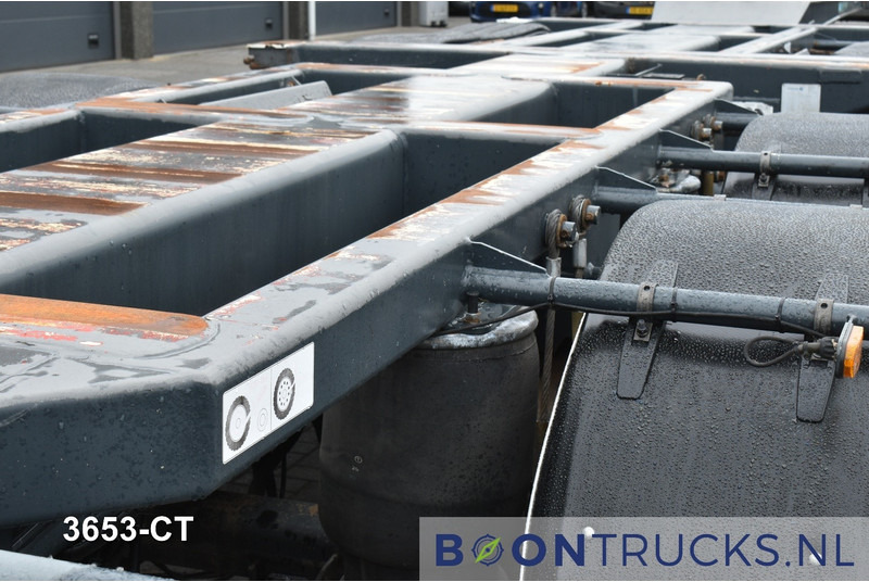 Semi-reboque transportador de contêineres/ Caixa móvel D-Tec CT-60-05D COMBITRAILER | 2x20-30-40-45ft HC * 3x STEERING * 3x LIFT AXLE * NL TRAILER: foto 16