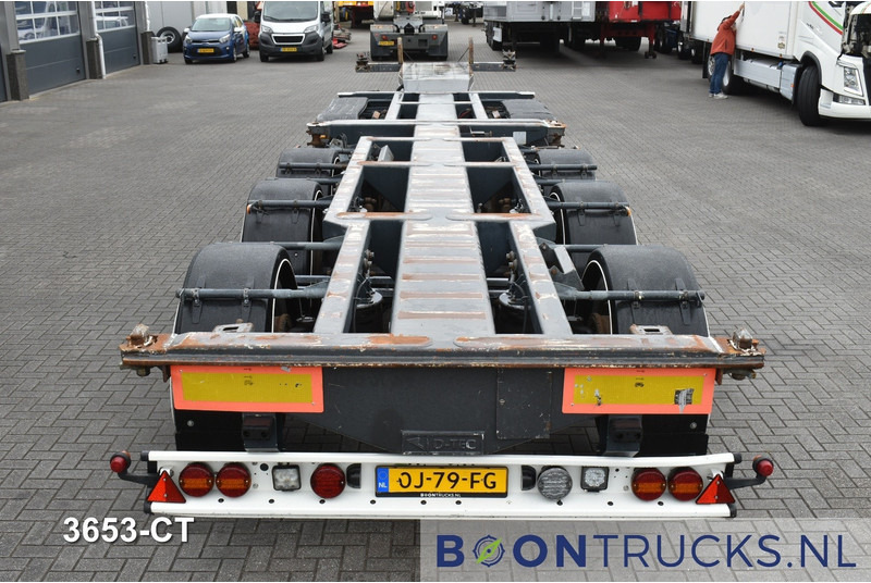 Semi-reboque transportador de contêineres/ Caixa móvel D-Tec CT-60-05D COMBITRAILER | 2x20-30-40-45ft HC * 3x STEERING * 3x LIFT AXLE * NL TRAILER: foto 6