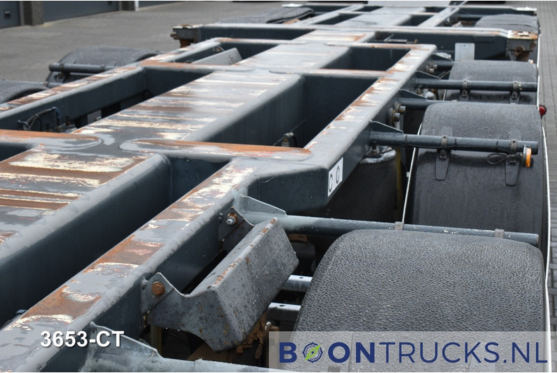 Semi-reboque transportador de contêineres/ Caixa móvel D-Tec CT-60-05D COMBITRAILER | 2x20-30-40-45ft HC * 3x STEERING * 3x LIFT AXLE * NL TRAILER: foto 15