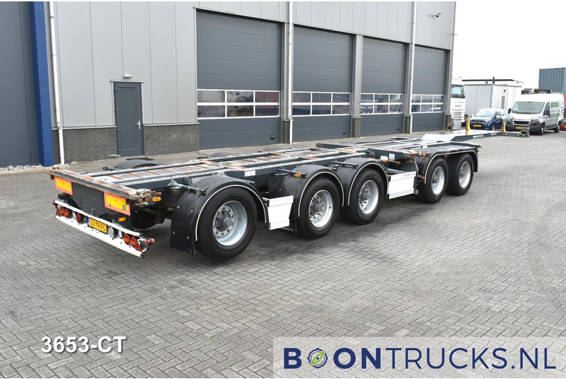 D-Tec CT-60-05D COMBITRAILER | 2x20-30-40-45ft HC * 3x STEERING * 3x LIFT AXLE * NL TRAILER - Semi-reboque transportador de contêineres/ Caixa móvel: foto 1 D-Tec CT-60-05D COMBITRAILER | 2x20-30-40-45ft HC * 3x STEERING * 3x LIFT AXLE * NL TRAILER - Semi-reboque transportador de contêineres/ Caixa móvel: foto 1