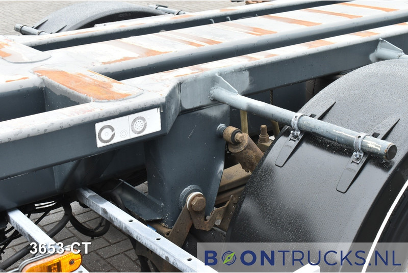 Semi-reboque transportador de contêineres/ Caixa móvel D-Tec CT-60-05D COMBITRAILER | 2x20-30-40-45ft HC * 3x STEERING * 3x LIFT AXLE * NL TRAILER: foto 14