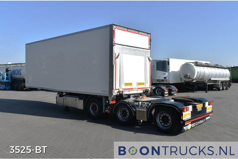 D-Tec CTD-40-03DB CITY DOLLY ISO BOX LZV | STEERING AXLE * TAIL LIFT * NL TRAILER - Semi-reboque furgão: foto 3 D-Tec CTD-40-03DB CITY DOLLY ISO BOX LZV | STEERING AXLE * TAIL LIFT * NL TRAILER - Semi-reboque furgão: foto 3