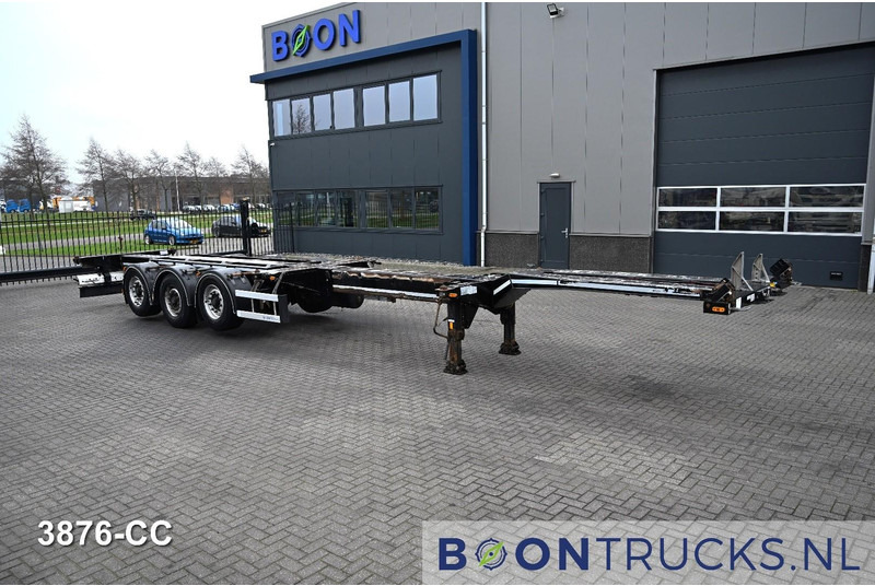 D-Tec FLEXITRAILER LS | 2x20-30-40-45ft HC * 2x LIFT AXLE * BPW / DISC * 2x EXTENDABLE * NL TRAILER - Semi-reboque transportador de contêineres/ Caixa móvel: foto 4 D-Tec FLEXITRAILER LS | 2x20-30-40-45ft HC * 2x LIFT AXLE * BPW / DISC * 2x EXTENDABLE * NL TRAILER - Semi-reboque transportador de contêineres/ Caixa móvel: foto 4