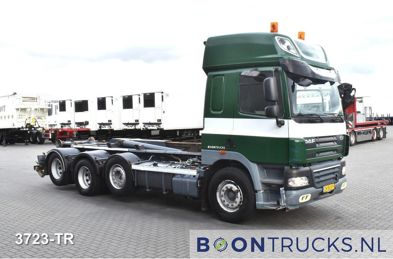 DAF CF85.510 8x2 | EURO5 * HAAKARM * 2x STUURAS * 2x LIFTAS * NL TRUCK * APK 01-2026 - Camião polibenne: foto 4 DAF CF85.510 8x2 | EURO5 * HAAKARM * 2x STUURAS * 2x LIFTAS * NL TRUCK * APK 01-2026 - Camião polibenne: foto 4