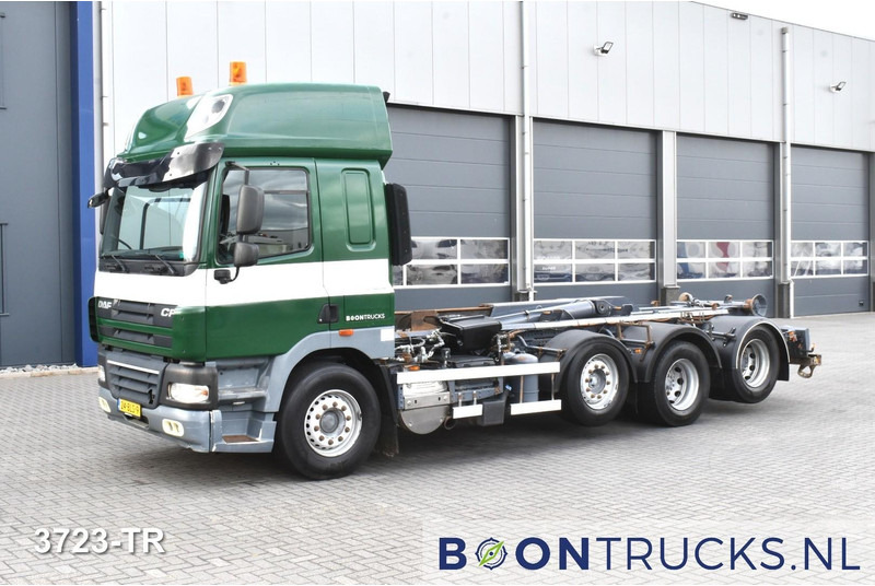 DAF CF85.510 8x2 | EURO5 * HAAKARM * 2x STUURAS * 2x LIFTAS * NL TRUCK * APK 01-2026 - Camião polibenne: foto 3 DAF CF85.510 8x2 | EURO5 * HAAKARM * 2x STUURAS * 2x LIFTAS * NL TRUCK * APK 01-2026 - Camião polibenne: foto 3
