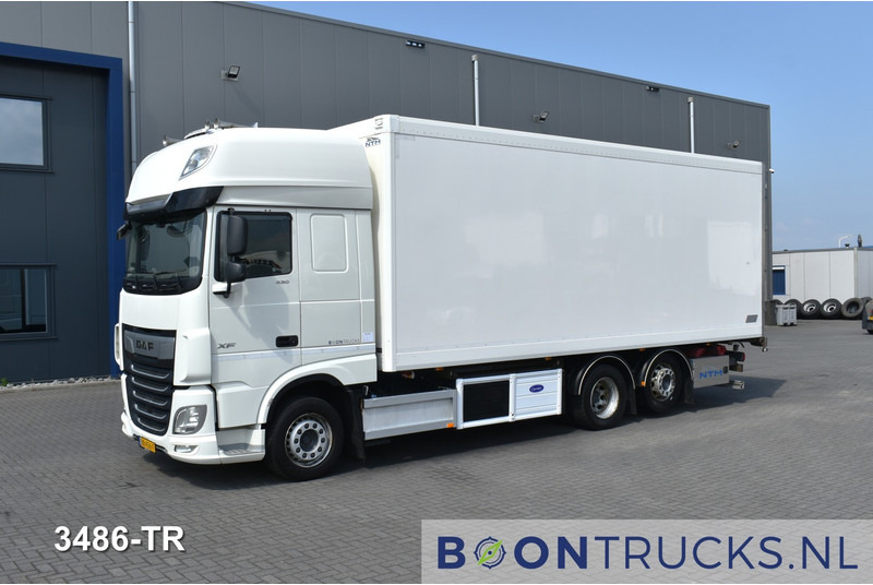 DAF XF 530 6x2 | NTM BOX + CARRIER * LIFT/STEERING AXLE * LZV - Camião furgão: foto 1 DAF XF 530 6x2 | NTM BOX + CARRIER * LIFT/STEERING AXLE * LZV - Camião furgão: foto 1