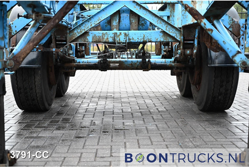 Semi-reboque transportador de contêineres/ Caixa móvel KOHLER CS 20/2 CHASSIS | 20ft * STEEL SUSPENSION * SAF / DRUM * 6x AVAILABLE: foto 13