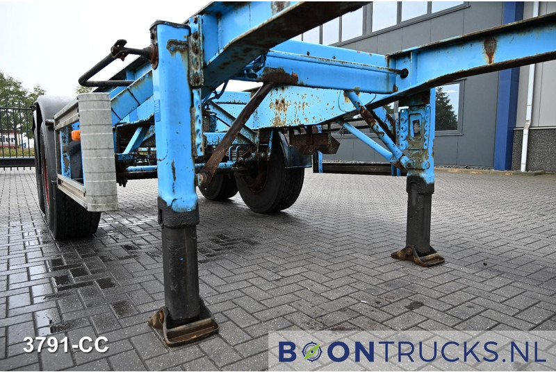 Semi-reboque transportador de contêineres/ Caixa móvel KOHLER CS 20/2 CHASSIS | 20ft * STEEL SUSPENSION * SAF / DRUM * 6x AVAILABLE: foto 7