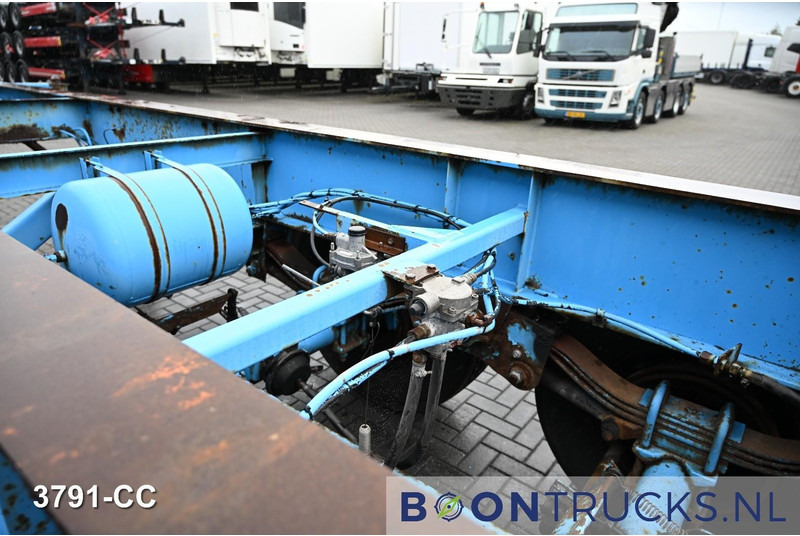 Semi-reboque transportador de contêineres/ Caixa móvel KOHLER CS 20/2 CHASSIS | 20ft * STEEL SUSPENSION * SAF / DRUM * 6x AVAILABLE: foto 11