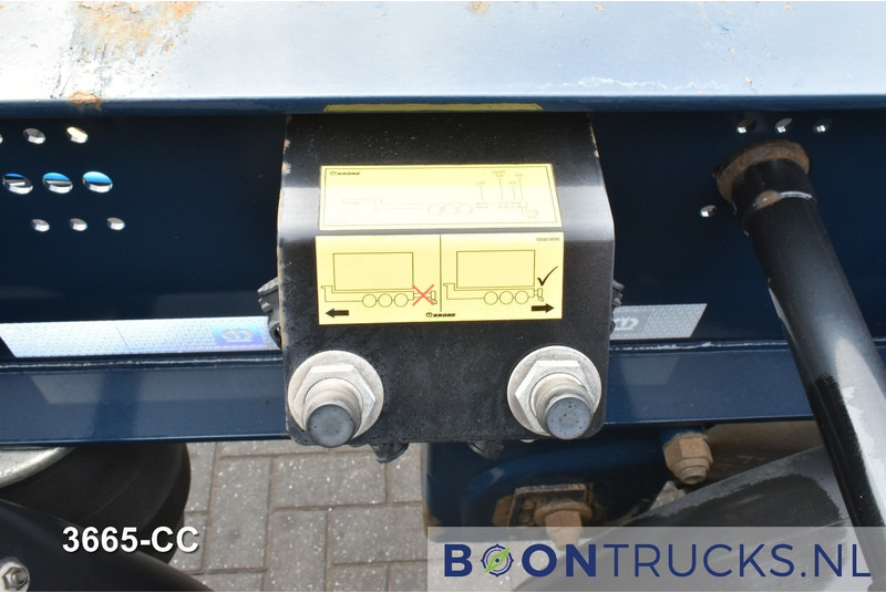 Semi-reboque transportador de contêineres/ Caixa móvel Krone SD BOX LINER | 2x20-40-45ft HC * LIFT AXLE * BPW/DISC * EXTENDABLE REAR * 10x AVAILABLE: foto 11