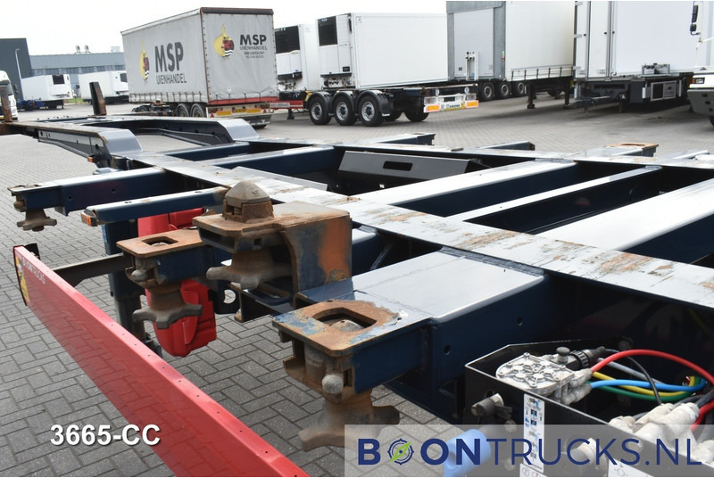 Semi-reboque transportador de contêineres/ Caixa móvel Krone SD BOX LINER | 2x20-40-45ft HC * LIFT AXLE * BPW/DISC * EXTENDABLE REAR * 10x AVAILABLE: foto 16