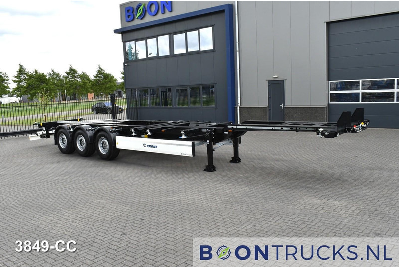 Krone SD BOX LINER NEW / UNREGISTERED | 2x20-40-45ft * LIFT AXLE * DISC BRAKES - Semi-reboque transportador de contêineres/ Caixa móvel: foto 4 Krone SD BOX LINER NEW / UNREGISTERED | 2x20-40-45ft * LIFT AXLE * DISC BRAKES - Semi-reboque transportador de contêineres/ Caixa móvel: foto 4