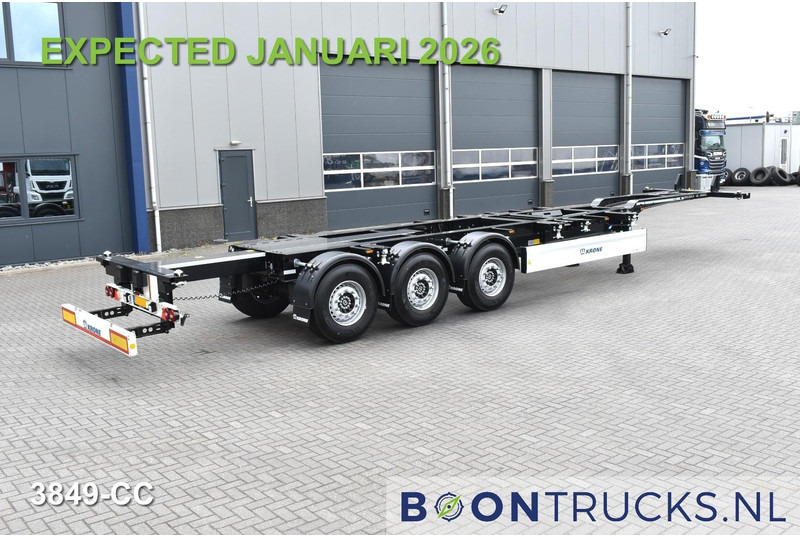 Krone SD BOX LINER NEW / UNREGISTERED | 2x20-40-45ft * LIFT AXLE * DISC BRAKES - Semi-reboque transportador de contêineres/ Caixa móvel: foto 2 Krone SD BOX LINER NEW / UNREGISTERED | 2x20-40-45ft * LIFT AXLE * DISC BRAKES - Semi-reboque transportador de contêineres/ Caixa móvel: foto 2
