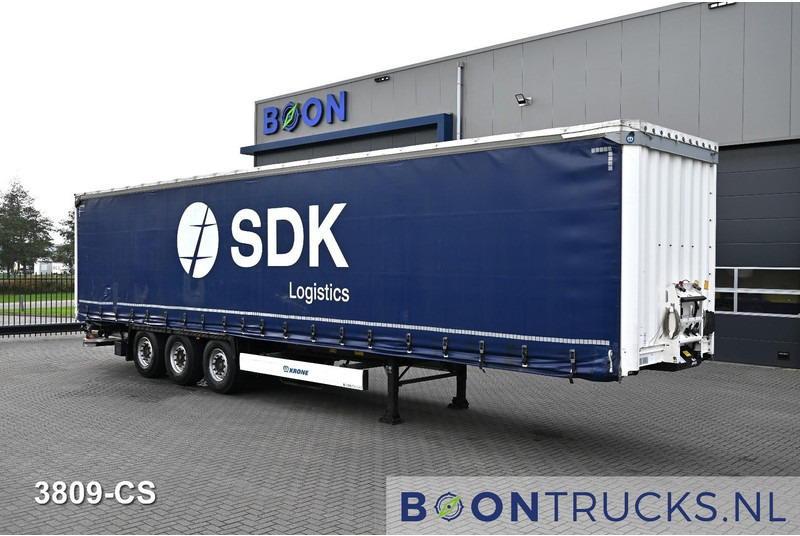 Krone SD PROFI LINER | LIFTING ROOF * TAIL LIFT * 90% TYRES - Semi-reboque de lona: foto 4 Krone SD PROFI LINER | LIFTING ROOF * TAIL LIFT * 90% TYRES - Semi-reboque de lona: foto 4