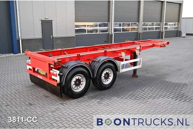 Pacton ET4 | 20ft * SAF DISC * NL TRAILER * APK 06-26 - Semi-reboque transportador de contêineres/ Caixa móvel: foto 1 Pacton ET4 | 20ft * SAF DISC * NL TRAILER * APK 06-26 - Semi-reboque transportador de contêineres/ Caixa móvel: foto 1