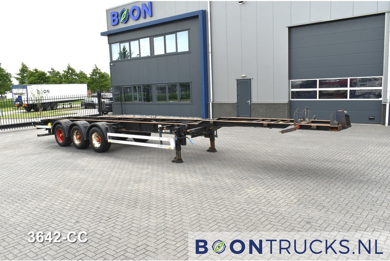 Pacton T3-007 FIXED CHASSIS | 40-45ft HC * 4500 Kg * BPW/DRUM * NL TRAILER - Semi-reboque transportador de contêineres/ Caixa móvel: foto 3 Pacton T3-007 FIXED CHASSIS | 40-45ft HC * 4500 Kg * BPW/DRUM * NL TRAILER - Semi-reboque transportador de contêineres/ Caixa móvel: foto 3