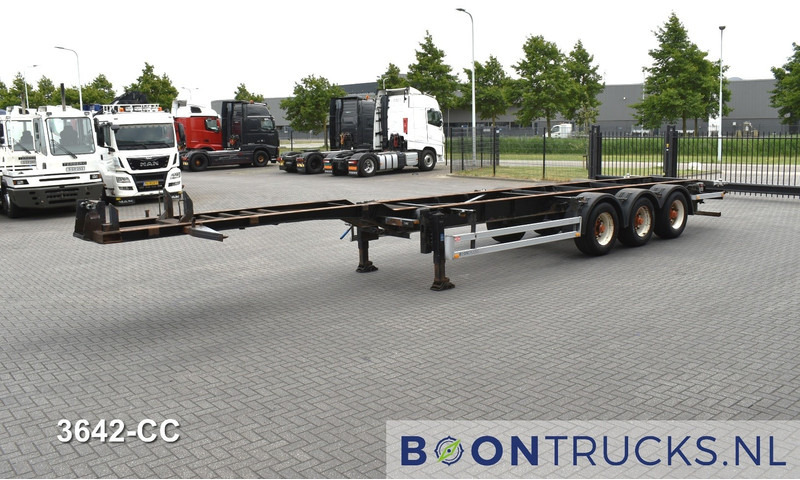 Pacton T3-007 FIXED CHASSIS | 40-45ft HC * 4500 Kg * BPW/DRUM * NL TRAILER - Semi-reboque transportador de contêineres/ Caixa móvel: foto 4 Pacton T3-007 FIXED CHASSIS | 40-45ft HC * 4500 Kg * BPW/DRUM * NL TRAILER - Semi-reboque transportador de contêineres/ Caixa móvel: foto 4