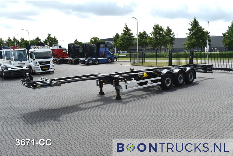Renders EURO 925 | 2x20-30-40-45ft HC * LIFT AXLE * DISC BRAKES * EXTENDABLE REAR * MOT - Semi-reboque transportador de contêineres/ Caixa móvel: foto 5 Renders EURO 925 | 2x20-30-40-45ft HC * LIFT AXLE * DISC BRAKES * EXTENDABLE REAR * MOT - Semi-reboque transportador de contêineres/ Caixa móvel: foto 5