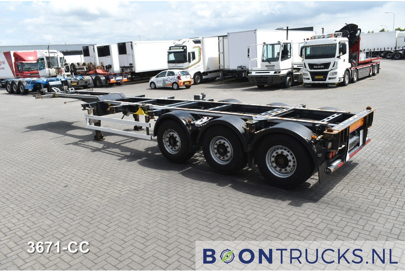 Renders EURO 925 | 2x20-30-40-45ft HC * LIFT AXLE * DISC BRAKES * EXTENDABLE REAR * MOT - Semi-reboque transportador de contêineres/ Caixa móvel: foto 3 Renders EURO 925 | 2x20-30-40-45ft HC * LIFT AXLE * DISC BRAKES * EXTENDABLE REAR * MOT - Semi-reboque transportador de contêineres/ Caixa móvel: foto 3