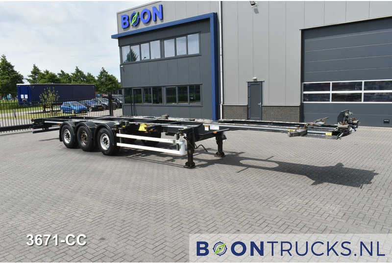 Renders EURO 925 | 2x20-30-40-45ft HC * LIFT AXLE * DISC BRAKES * EXTENDABLE REAR * MOT - Semi-reboque transportador de contêineres/ Caixa móvel: foto 4 Renders EURO 925 | 2x20-30-40-45ft HC * LIFT AXLE * DISC BRAKES * EXTENDABLE REAR * MOT - Semi-reboque transportador de contêineres/ Caixa móvel: foto 4