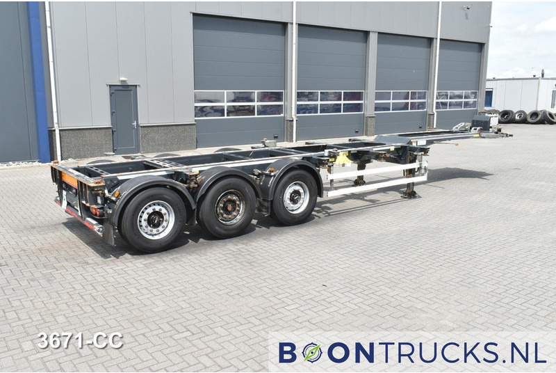 Renders EURO 925 | 2x20-30-40-45ft HC * LIFT AXLE * DISC BRAKES * EXTENDABLE REAR * MOT - Semi-reboque transportador de contêineres/ Caixa móvel: foto 1 Renders EURO 925 | 2x20-30-40-45ft HC * LIFT AXLE * DISC BRAKES * EXTENDABLE REAR * MOT - Semi-reboque transportador de contêineres/ Caixa móvel: foto 1