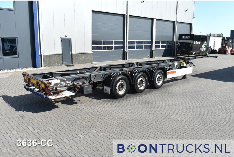 Schmitz Cargobull SCF 24 G LIGHT VAST CHASSIS | 45ft HC * LAADKLEP 2000 Kg * NL TRAILER * APK 04-2026 - Semi-reboque transportador de contêineres/ Caixa móvel: foto 1 Schmitz Cargobull SCF 24 G LIGHT VAST CHASSIS | 45ft HC * LAADKLEP 2000 Kg * NL TRAILER * APK 04-2026 - Semi-reboque transportador de contêineres/ Caixa móvel: foto 1