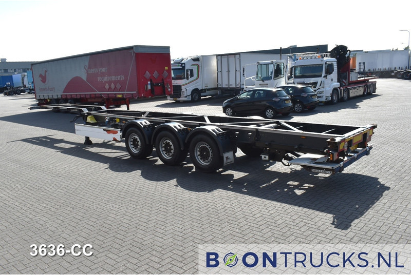 Schmitz Cargobull SCF 24 G LIGHT VAST CHASSIS | 45ft HC * LAADKLEP 2000 Kg * NL TRAILER * APK 04-2026 - Semi-reboque transportador de contêineres/ Caixa móvel: foto 3 Schmitz Cargobull SCF 24 G LIGHT VAST CHASSIS | 45ft HC * LAADKLEP 2000 Kg * NL TRAILER * APK 04-2026 - Semi-reboque transportador de contêineres/ Caixa móvel: foto 3