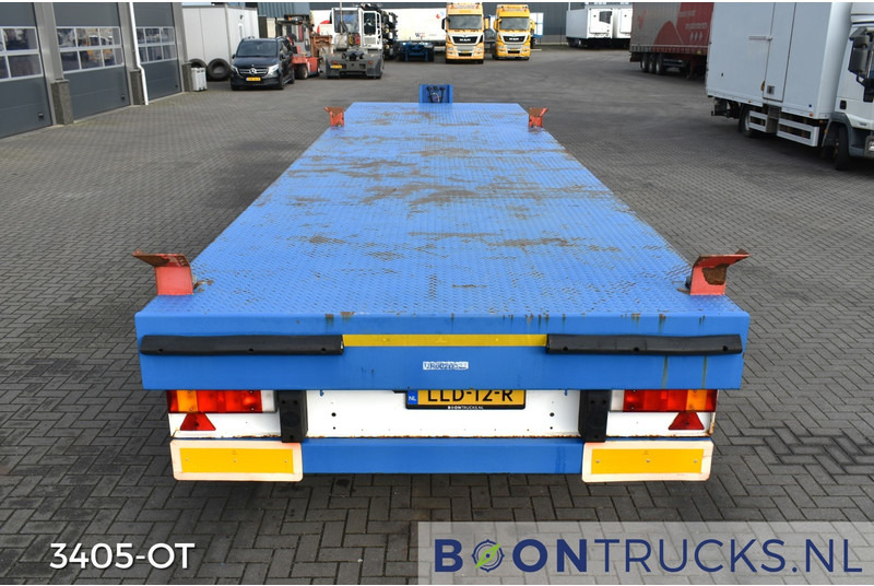 Schmitz Cargobull SKO 10 PLATTE BAK | TWISTLOCKS 20ft * L 900 cm * KENTEKEN LANGZAAM VERKEER - Semi-reboque plataforma/ Caixa aberta: foto 2 Schmitz Cargobull SKO 10 PLATTE BAK | TWISTLOCKS 20ft * L 900 cm * KENTEKEN LANGZAAM VERKEER - Semi-reboque plataforma/ Caixa aberta: foto 2