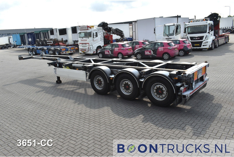Van Hool A3C002 2x20-30-40-45ft HC * LIFT AXLE * SAF / DISC * EXTENDABLE REAR - Semi-reboque transportador de contêineres/ Caixa móvel: foto 3 Van Hool A3C002 2x20-30-40-45ft HC * LIFT AXLE * SAF / DISC * EXTENDABLE REAR - Semi-reboque transportador de contêineres/ Caixa móvel: foto 3
