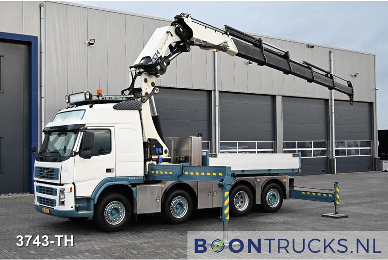 Volvo FM 480 8x2 R + HMF THOR 8520 K5 | 85 T/M CRANE * WINCH * MANUAL * NL TRUCK * TOP! - Camião grua: foto 1 Volvo FM 480 8x2 R + HMF THOR 8520 K5 | 85 T/M CRANE * WINCH * MANUAL * NL TRUCK * TOP! - Camião grua: foto 1