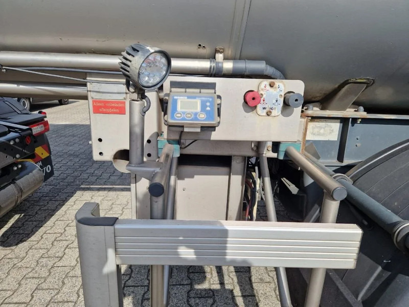 Semi-reboque cisterna G.magyar 36000 liter geïsoleerde intra / melk tankoplegger met VSE Besturing en pomp: foto 12