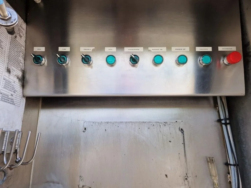 Semi-reboque cisterna G.magyar 36000 liter geïsoleerde intra / melk tankoplegger met VSE Besturing en pomp: foto 6