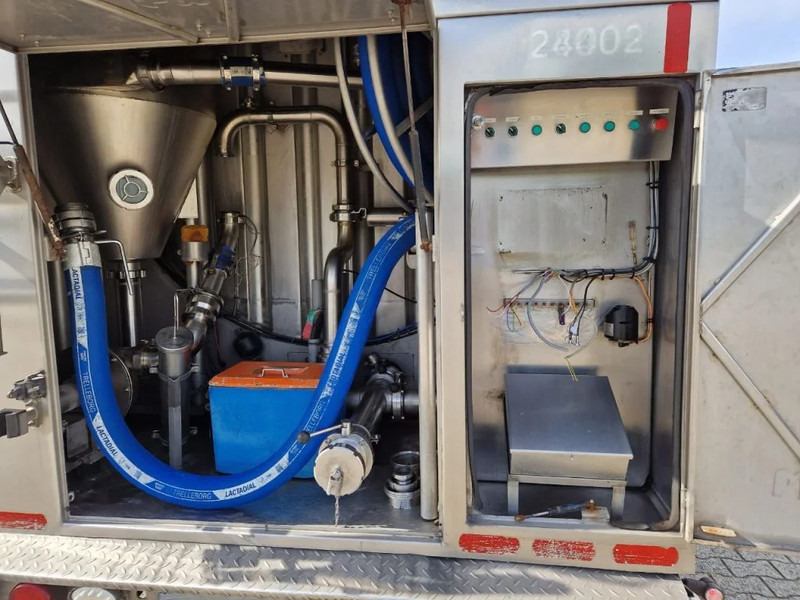 Semi-reboque cisterna G.magyar 36000 liter geïsoleerde intra / melk tankoplegger met VSE Besturing en pomp: foto 11