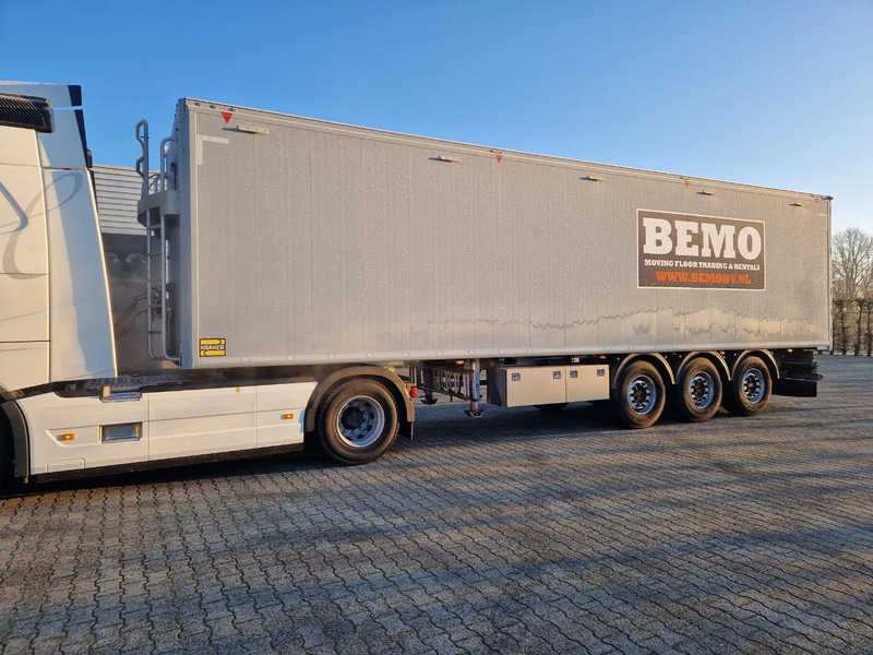 Kraker 72M3 WALKINGFLOOR TRAILER MET KLAPBUMER TE KOOP OF TE HUUR - Semi-reboque cisterna: foto 1 Kraker 72M3 WALKINGFLOOR TRAILER MET KLAPBUMER TE KOOP OF TE HUUR - Semi-reboque cisterna: foto 1