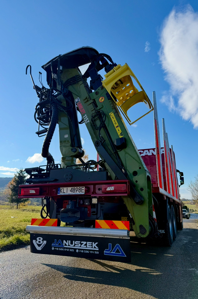 SCANIA R520 XT - Camião de transporte de madeira, Camião grua: foto 5 SCANIA R520 XT - Camião de transporte de madeira, Camião grua: foto 5