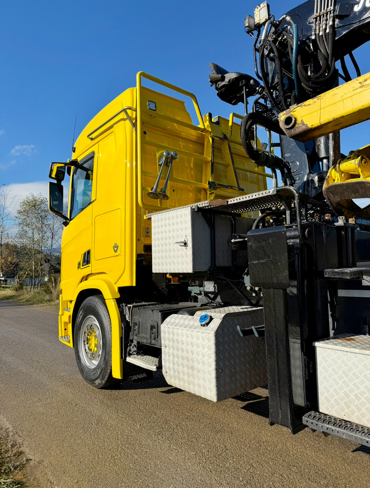SCANIA R650 - Camião de transporte de madeira, Camião grua: foto 5 SCANIA R650 - Camião de transporte de madeira, Camião grua: foto 5