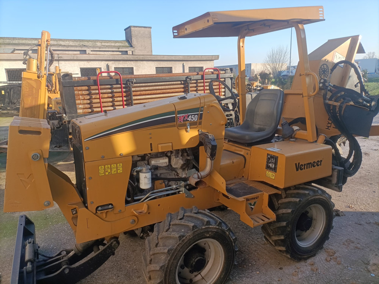 Colocadora de tubagem Vermeer RTX450: foto 8 Colocadora de tubagem Vermeer RTX450: foto 8