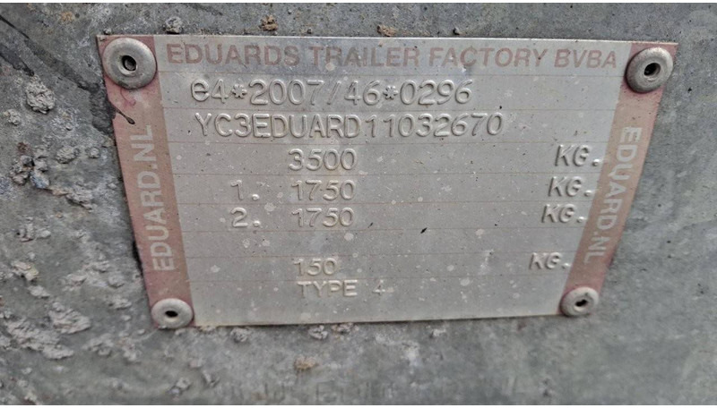EDUARD TYPE 4 - Reboque plataforma/ Caixa aberta: foto 2 EDUARD TYPE 4 - Reboque plataforma/ Caixa aberta: foto 2
