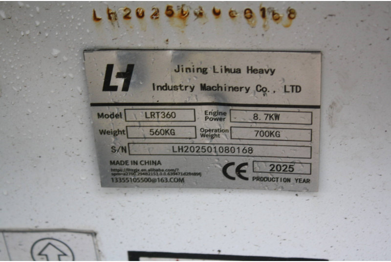 JINLUN LRT360 - Pá carregadoras de rastos: foto 4 JINLUN LRT360 - Pá carregadoras de rastos: foto 4